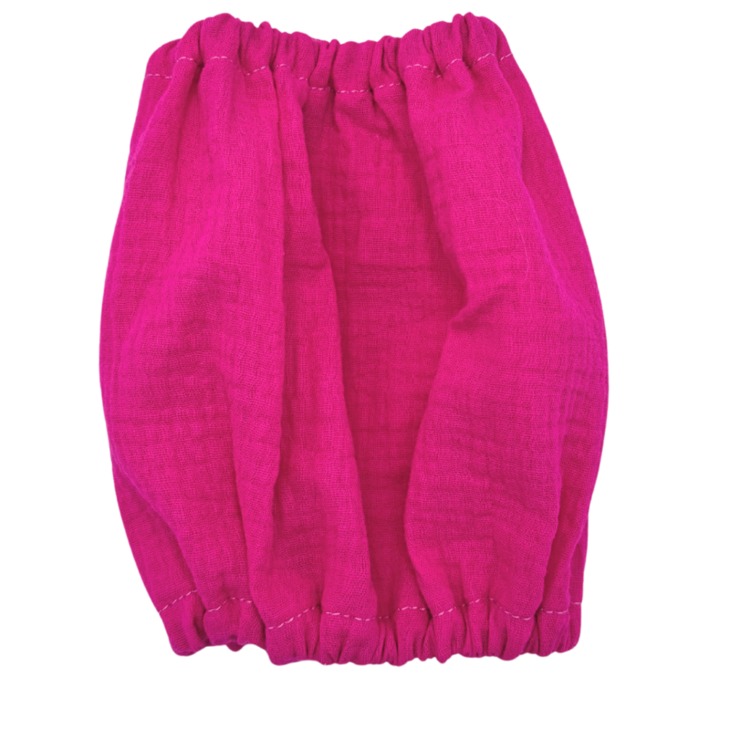 fuksjowy snood dla psa