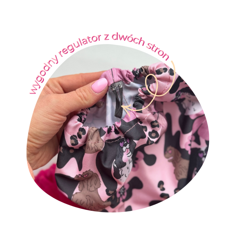 regulowany snood wodoodporny dla psa w cocker spaniele